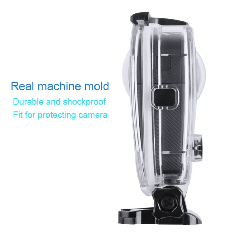 40m Waterproof Housing Protective Case  for GoPro Fusion, with Buckle Basic Mount & Screw & Wrenc...