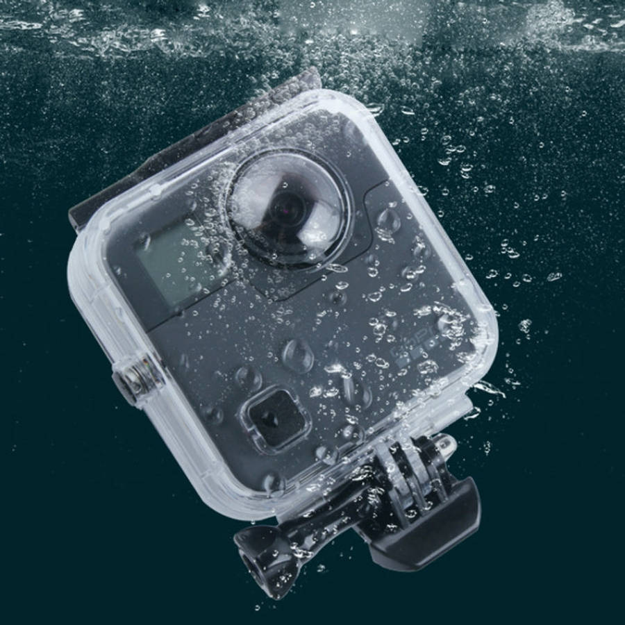 40m Waterproof Housing Protective Case  for GoPro Fusion, with Buckle Basic Mount & Screw & Wrenc...
