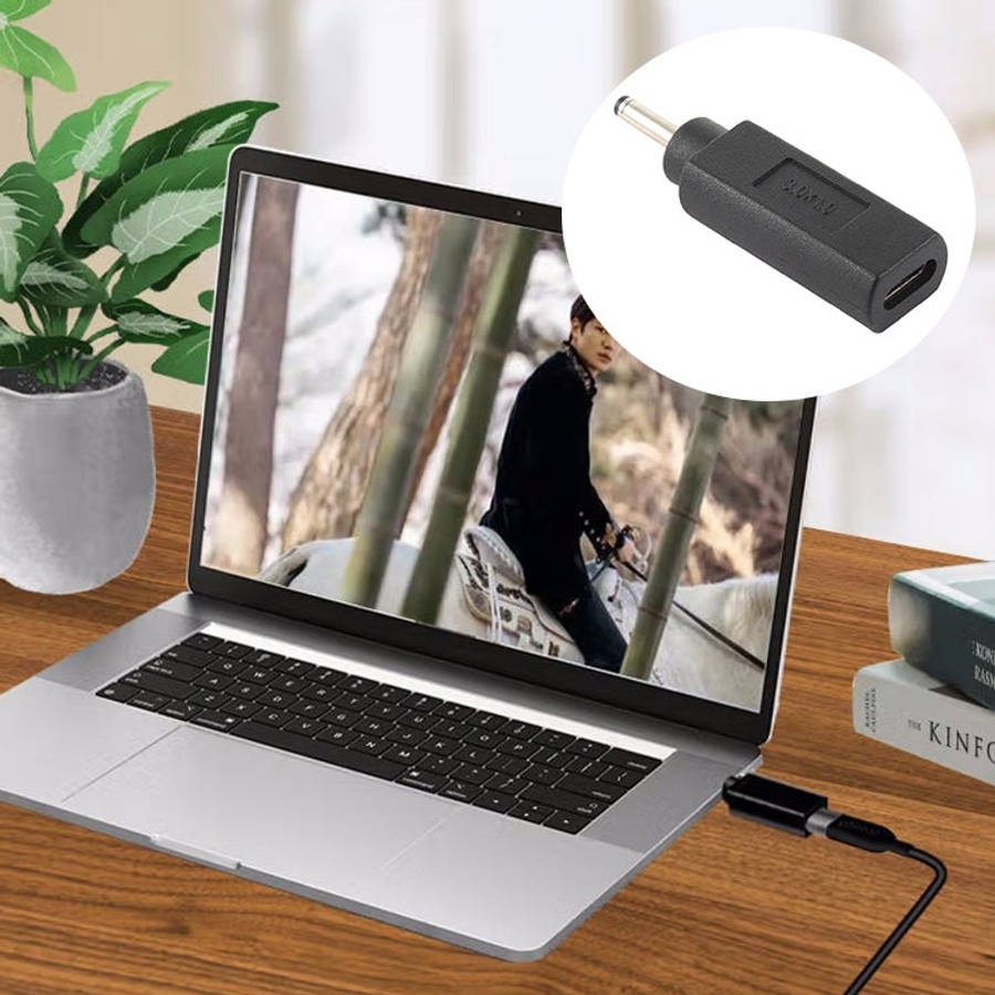 USB-C / Type-C Female to 3.0 x 1.0mm Male Plug Adapter Connector, 3.0 x 1.0mm