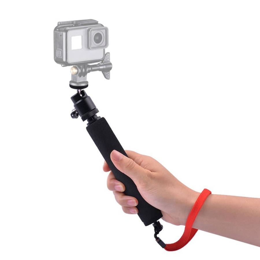 Universal 360 degree Selfie Stick with Red Rope for DJI / Insta360 / GoPro and Other Action Camer...