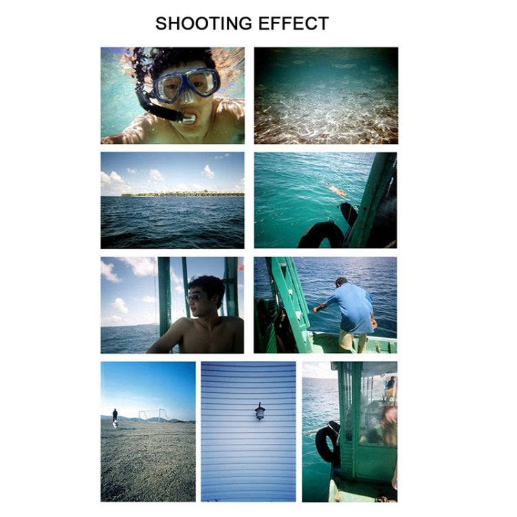 SUC4 5m Waterproof Retro Film Camera Mini Point-and-shoot Camera for Children, Yellow, Black Whit...