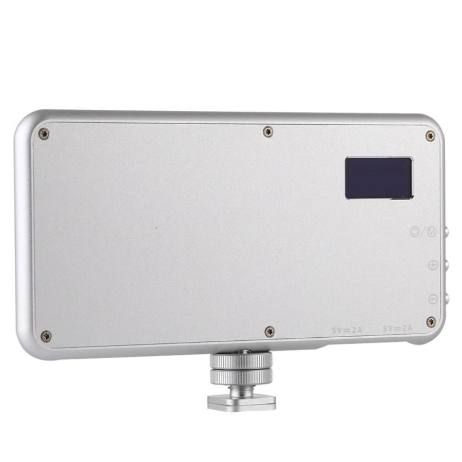 LED011S Pocket 180 LEDs Professional Vlogging Photography Video & Photo Studio Light with OLED Di...