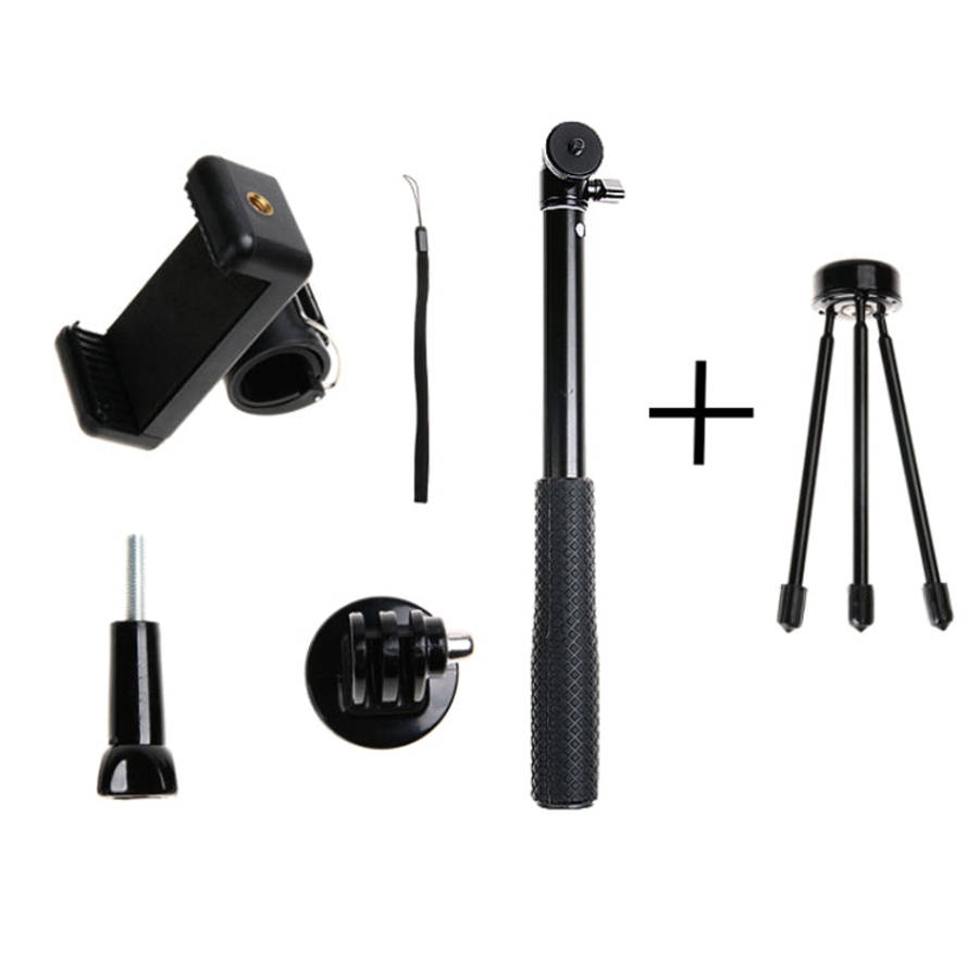 30-93cm Grip Foldable Tripod Holder Multi-functional Selfie Stick Monopod for GoPro, Insta360, DJ...