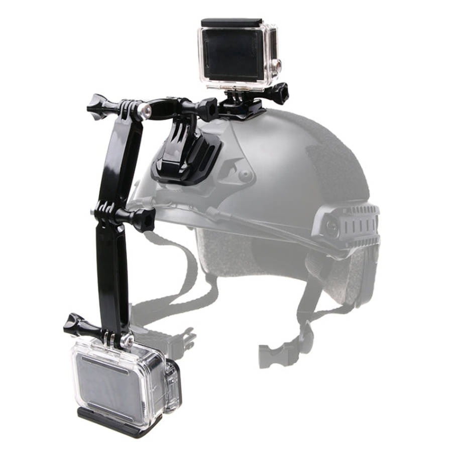 Helmet Front Mount Bundle Set for GoPro, Insta360, DJI and Other Action Cameras, Mount Bundle Set