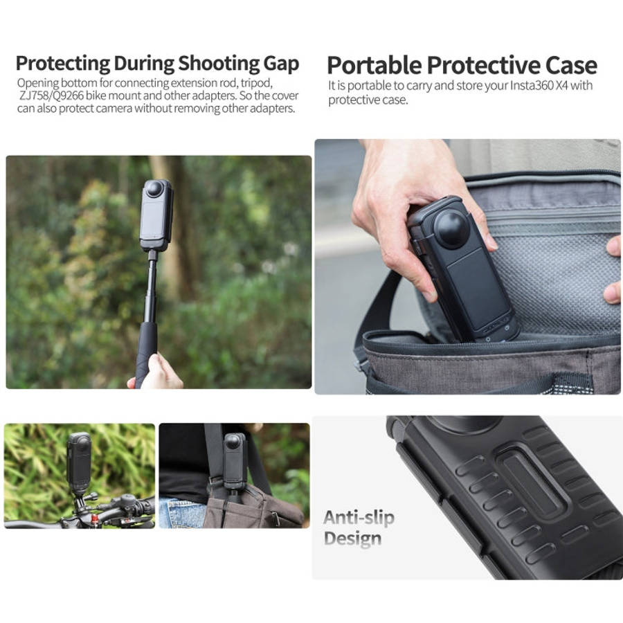 For Insta360 X4 Sunnylife Integrated Lens Screen Protective Cover, Lens Screen Protective Cover
