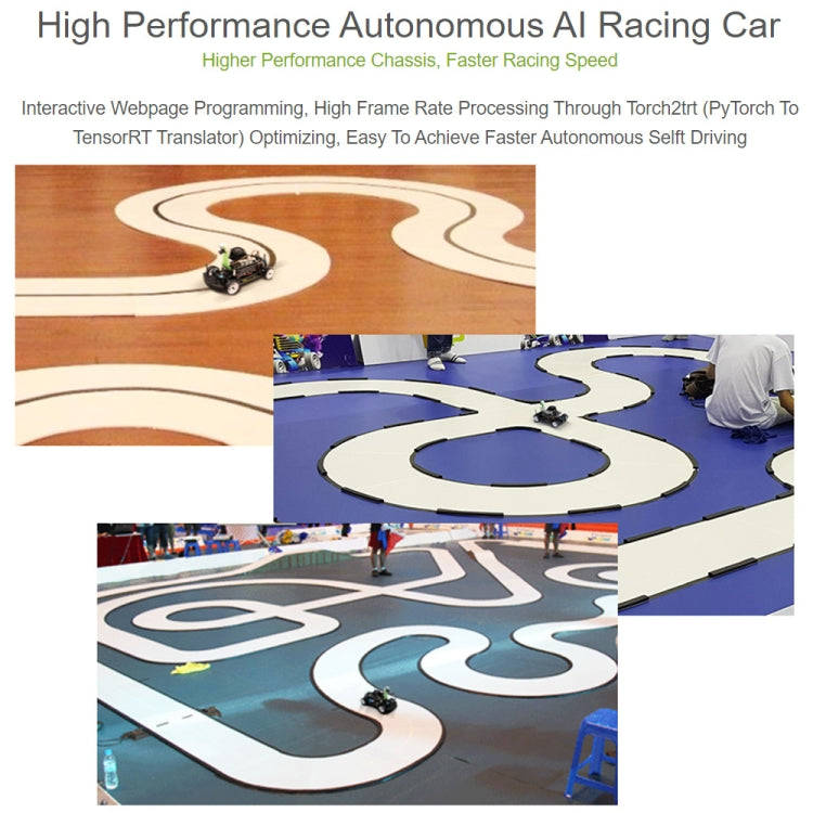 Waveshare JetRacer Pro 2GB AI Kit, High Speed AI Racing Robot Powered by Jetson Nano 2GB, Pro Ver...