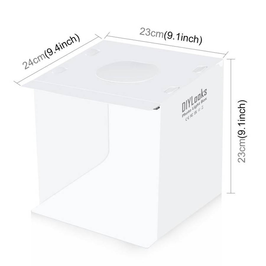 20cm Include 2 LED Panels Folding Portable 1100LM Light Photo Lighting Studio Shooting Tent Box K...