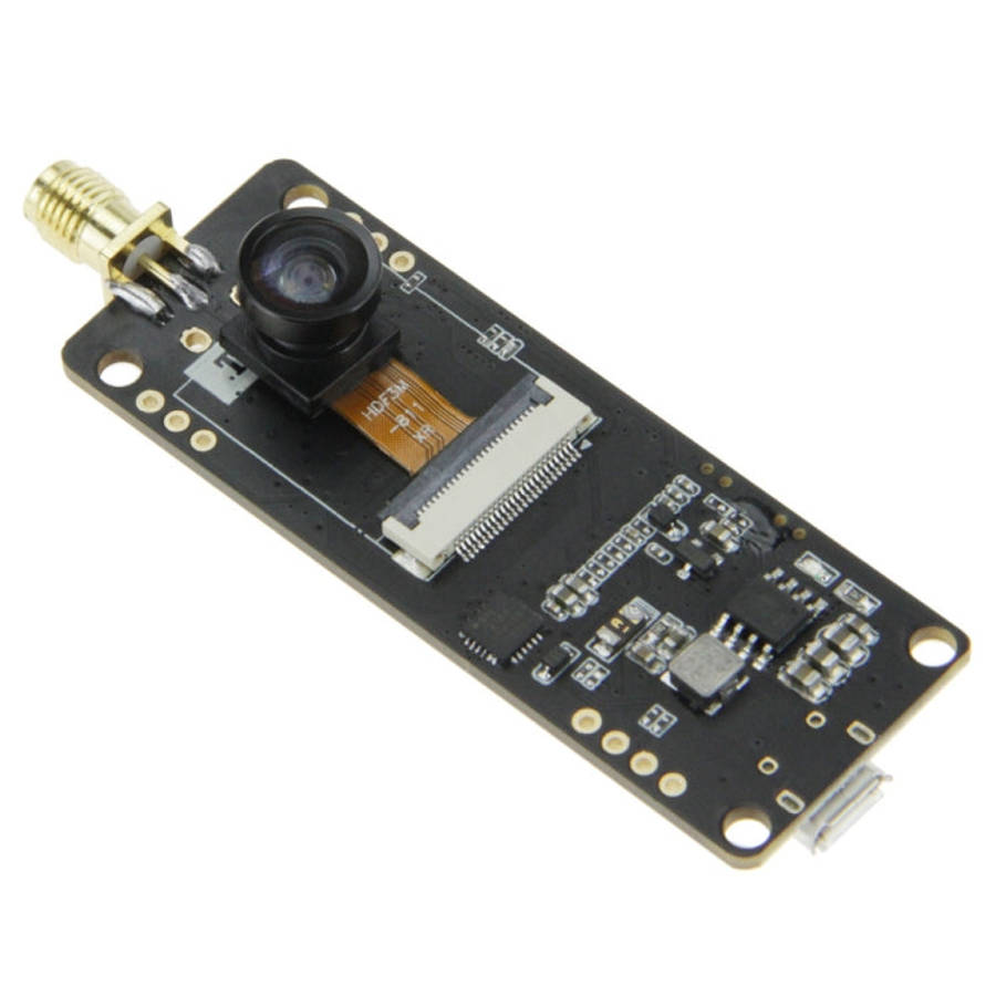TTGO Fish-eye Lens Camera Module OV2640 SMA WiFi 0.91 OLED Development Board with 3dbi Antenna, F...