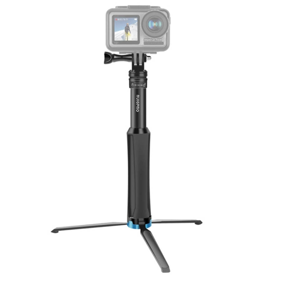 RUIGPRO One-piece Handheld Tripod Selfie Stick Telescopic Monopod Mount for DJI, Insta360, GoPro ...