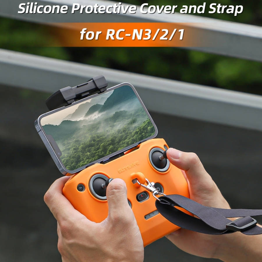 For DJI Neo / Mini 4 Pro / RC-N3 / RC-N2 / RC-N1 Sunnylife Controller Protective Cover Silicone C...