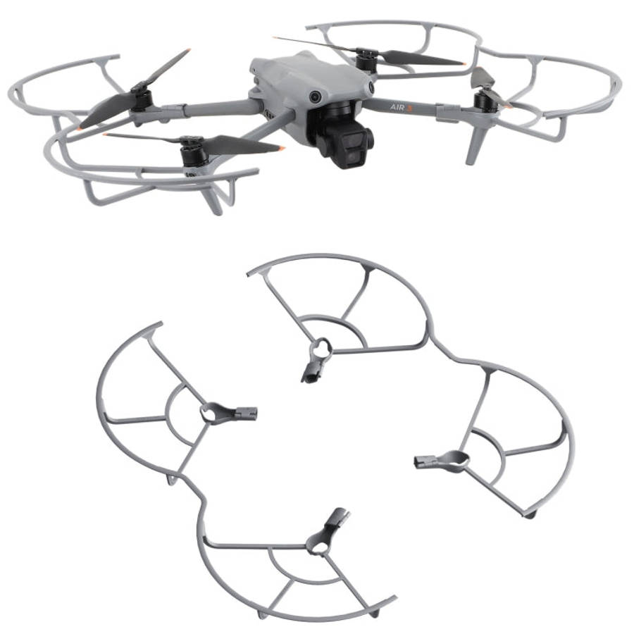 For DJI Air 3S / 3 Sunnylife Propellers Guard Protector Integrated Shielding Rings Quick Release ...
