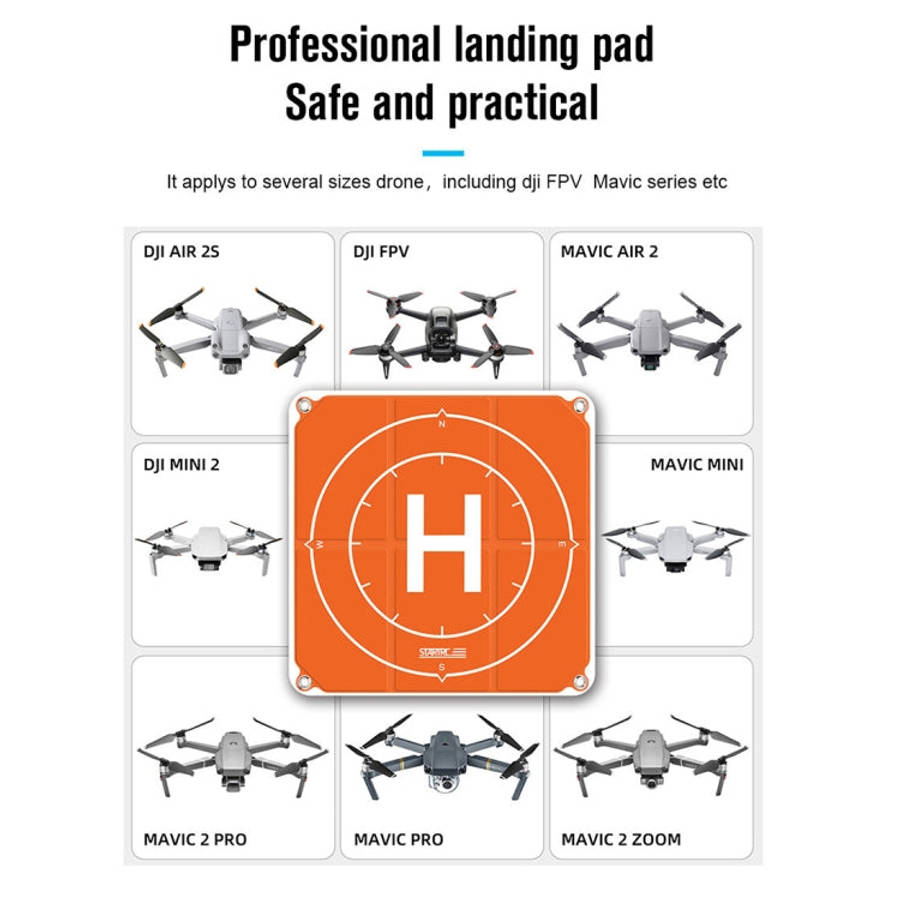 STARTRC 65cm Portable Foldable Square Parking Apron Landing Pad for DJI FPV / mini 2 / Mavic Air ...