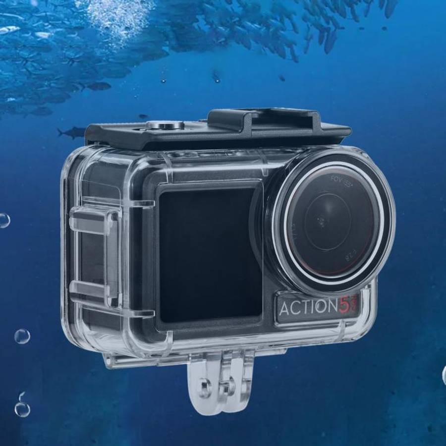 For DJI Osmo Action 5 Pro / 3 / 4 STARTRC 40m Underwater Waterproof Housing Diving Case, For DJI ...