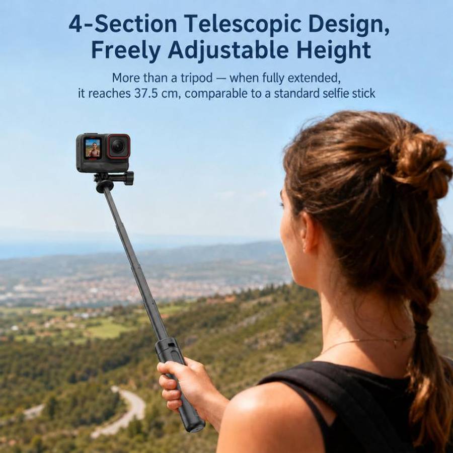 VT-13 Mini Tripod Handheld Selfie Stick for GoPro, Action Camera, VT-13