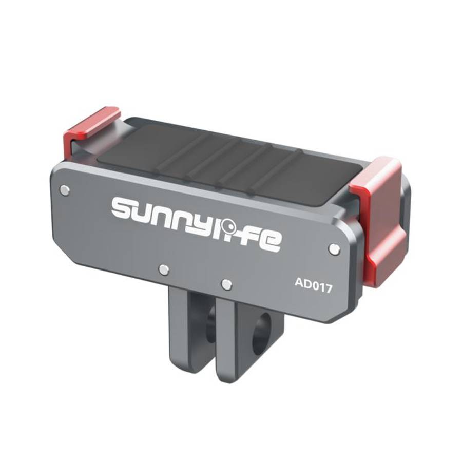 Sunnylife Metal Magnetic Quick Release Adapter Mount Foldable Cam Stand 1/4 Adapter For DJI Osmo ...