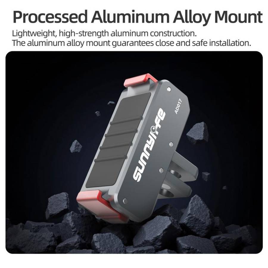 Sunnylife Metal Magnetic Quick Release Adapter Mount Foldable Cam Stand 1/4 Adapter For DJI Osmo ...