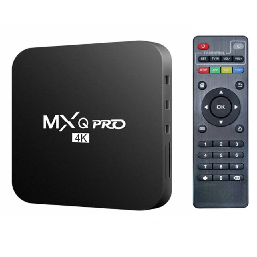 MXQ Pro 4K TV Box Rockchip RK3228A Quad Core CPU Android 7.1, 1GB+8GB wtih Remote Control, US Plu...