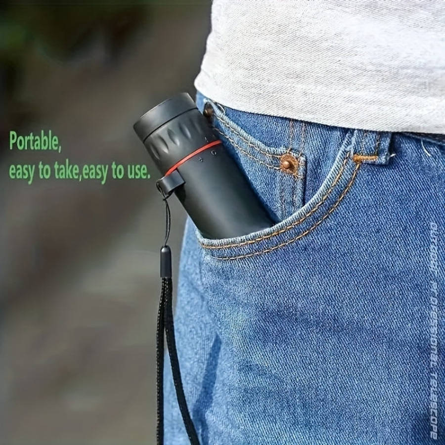 2000x25 3.6 inch 12x HD Magnification Monocular High Power Telescope, 2000x25