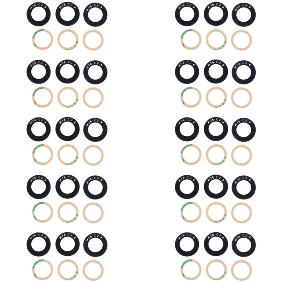10set Back Camera Lens, For Samsung Galaxy M54 SM-M546B, For Samsung Galaxy M14 SM-M146B, For Sam...