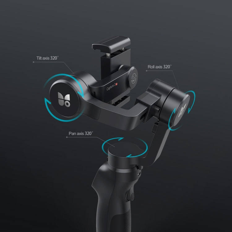 FUNSNAP Capture 2s Smart 3-Axis Handheld Gimbal Phone Live Stabilizer