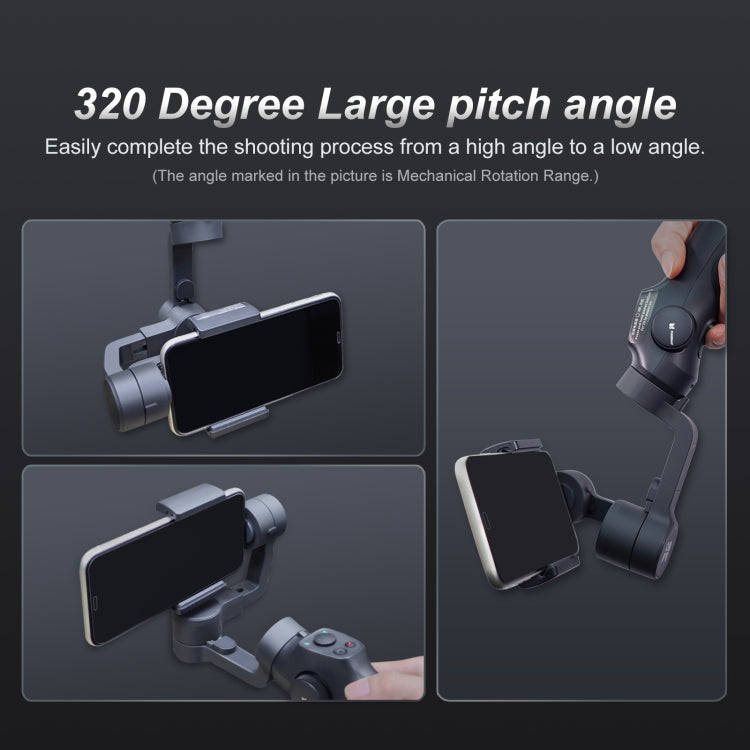 FUNSNAP Capture 2s Smart 3-Axis Handheld Gimbal Phone Live Stabilizer