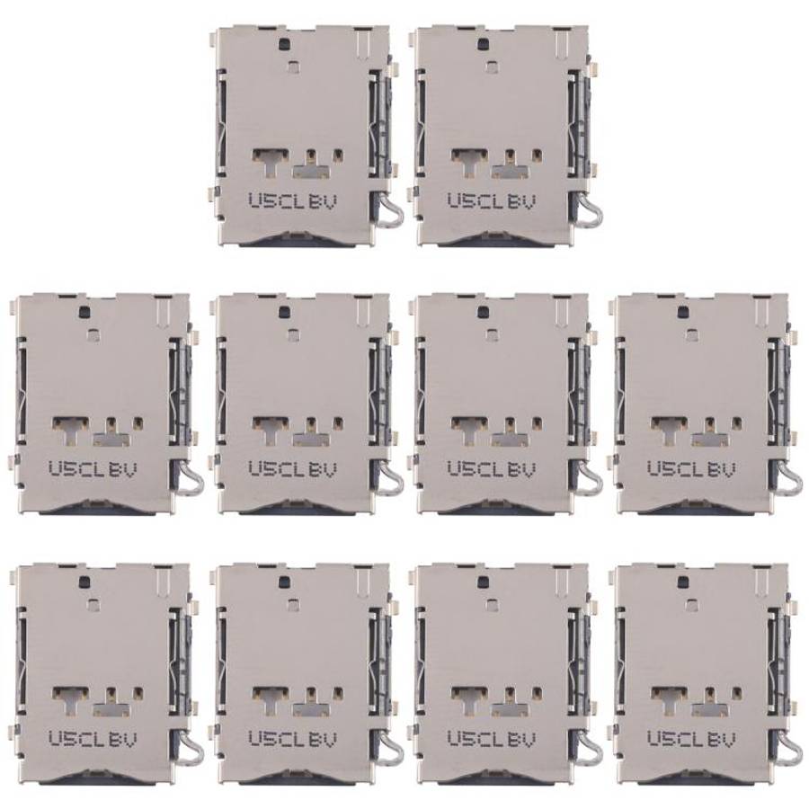 10pcs Original SIM Card Reader, For Galaxy S24 Ultra SM-S928, For Galaxy S24+ SM-S928, For Galaxy...