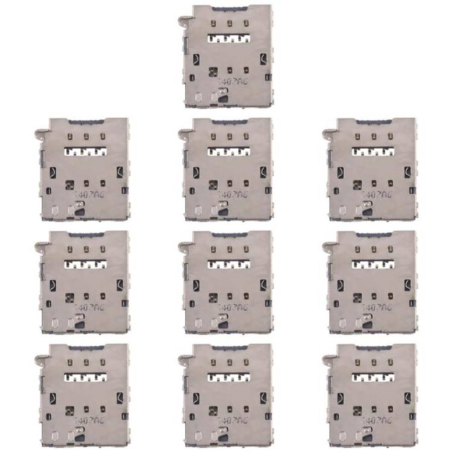 10pcs Original SIM Card Reader, For Galaxy S24 Ultra SM-S928, For Galaxy S24+ SM-S928, For Galaxy...