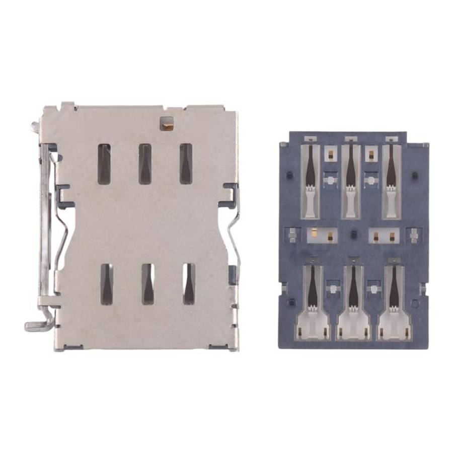 10pcs Original SIM Card Reader, For Galaxy S24 Ultra SM-S928, For Galaxy S24+ SM-S928, For Galaxy...
