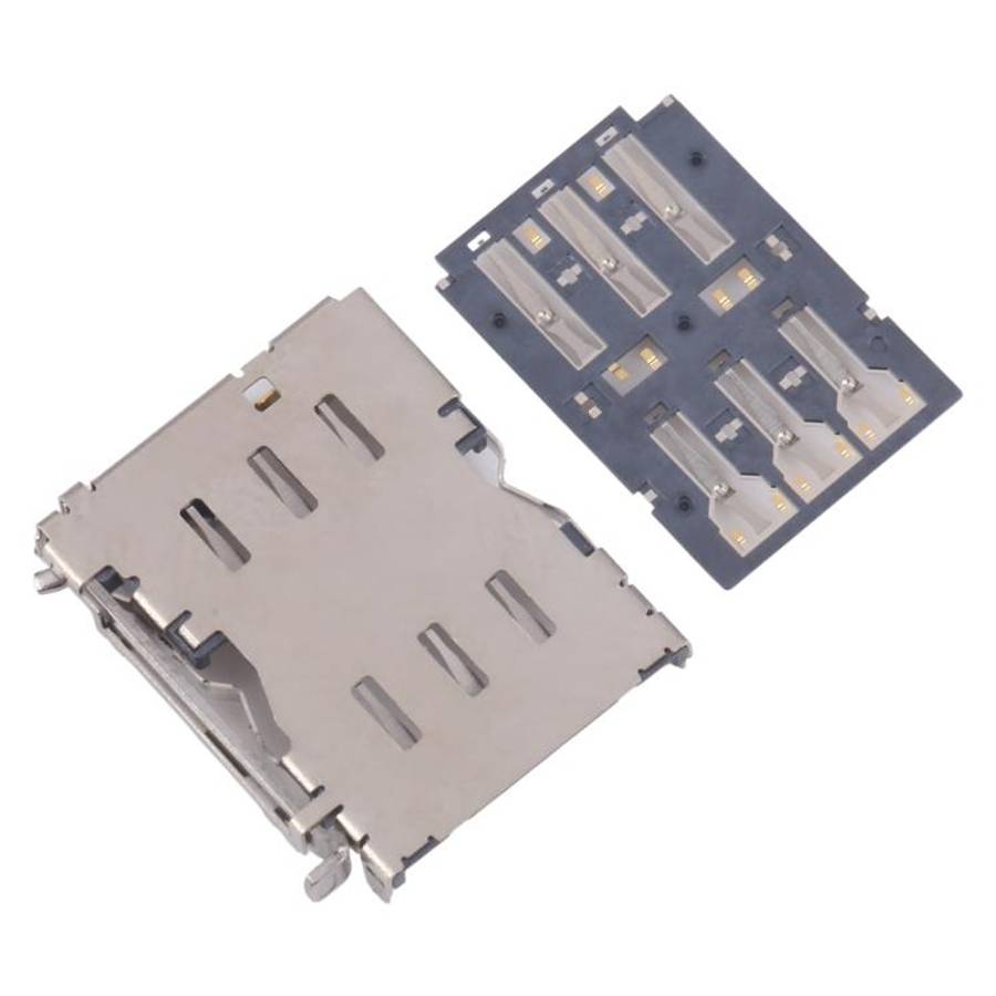 10pcs Original SIM Card Reader, For Galaxy S24 Ultra SM-S928, For Galaxy S24+ SM-S928, For Galaxy...