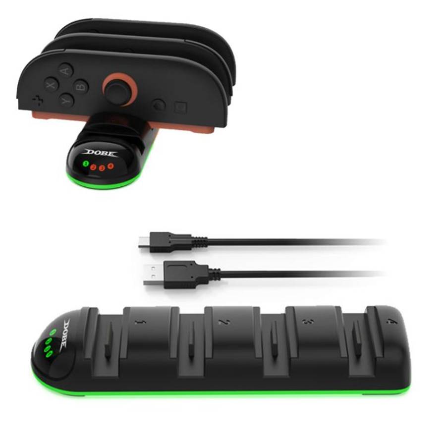 For Nintendo Switch 2 Handle 4 in 1 Charging Station with LED Display Light