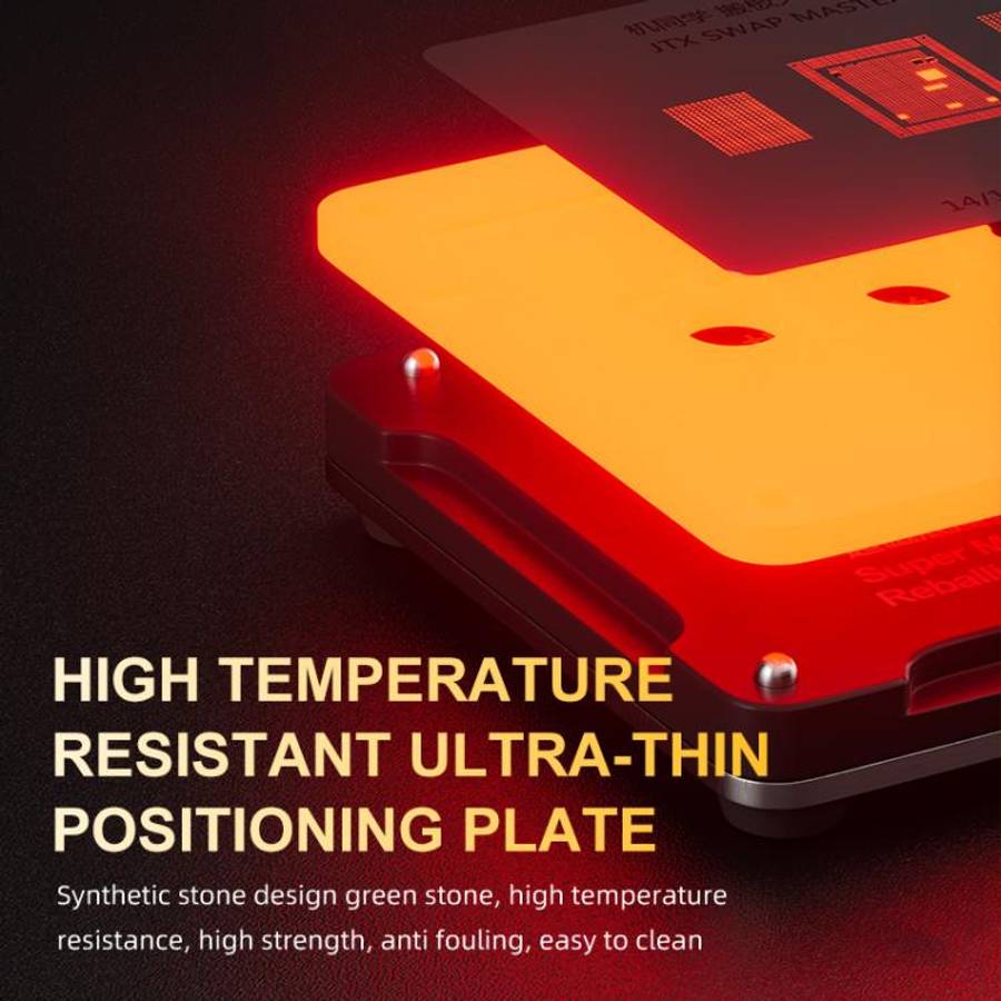 JTX SM Series Swap Board Chips BGA Reballing Stencil Platform Set for iPhone 8-16 Pro Max, JTX SM...