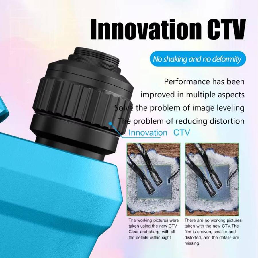 MaAnt Sky Eye R60 7-60X Colorful Trinocular Microscope with Large Base