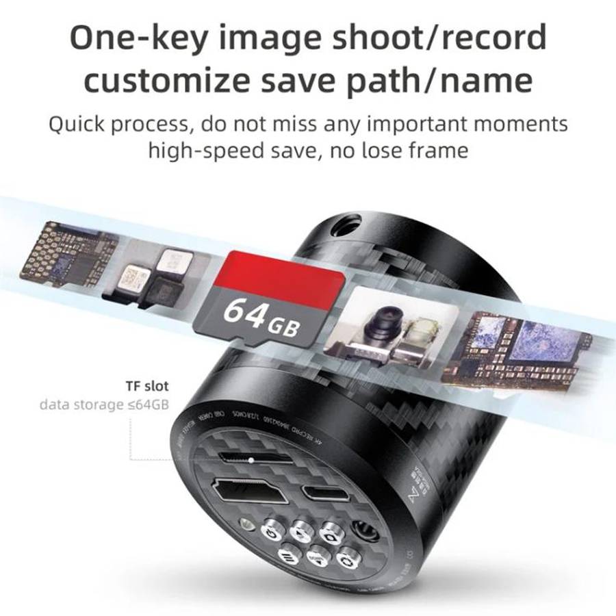 Mega-idea CX60 CMOS 4K Ultra HD Industrial Microscope Camera, Mega-idea CX60