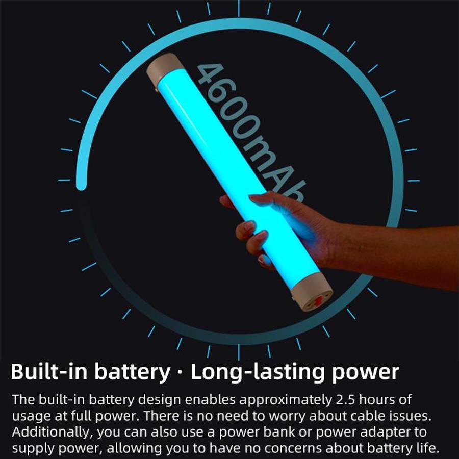 G10 Handheld RGB Chin and Neck Wrinkle Light Fill Light LED Video Light, Standard Version, with M...