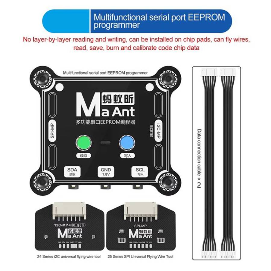 MaAnt E1 Multifunctional Serial Port EEPROM Programmer, Only Programmer, 16 Pro/16 Pro Max IC Mod...