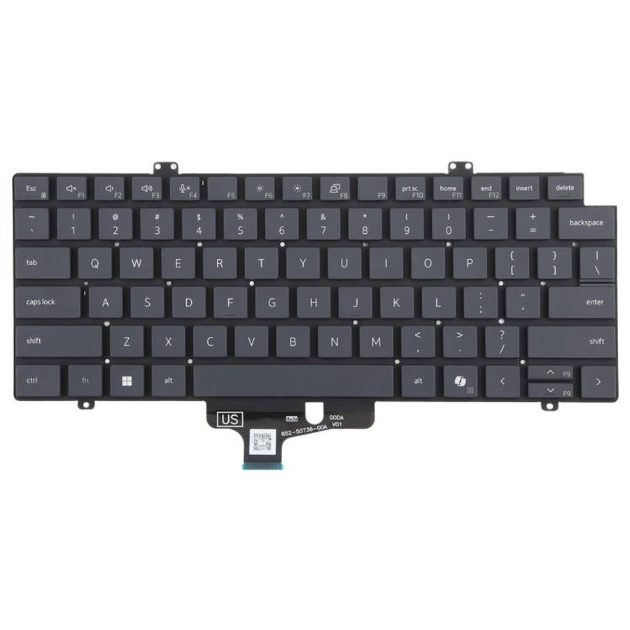 For Dell Pro 14 Plus PB14250 14255 Pro Max 14 Series US Version Laptop Keyboard, For Dell Pro 14 ...