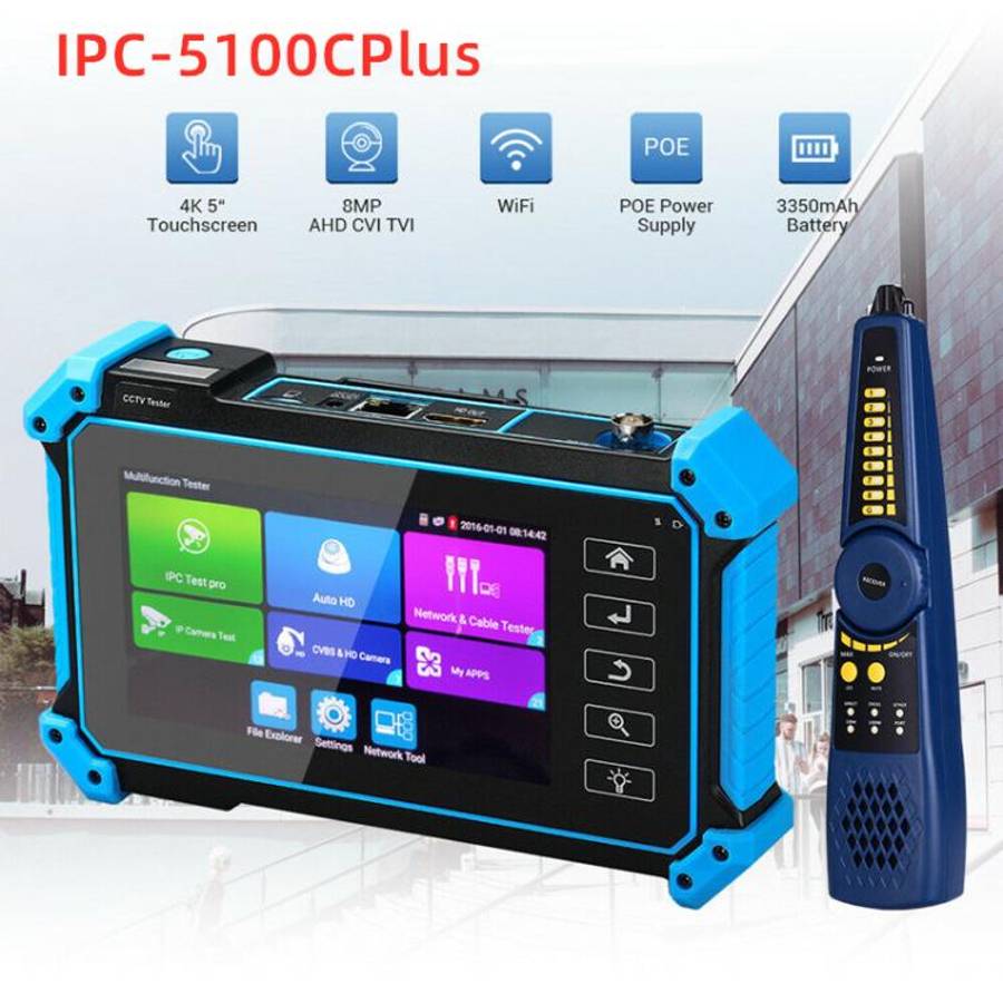 IPC-5100CPlus Network Engineering Treasure Simulated Coaxial Integrated Video Surveillance Tester...