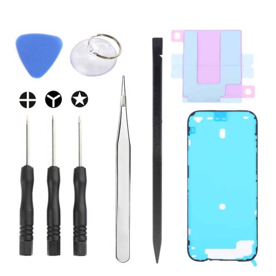 JIAFA JF-8162 9 in 1 Battery Adhesive + Waterproof Adhesive + Repair Tool Set, For iPhone 17 Pro ...