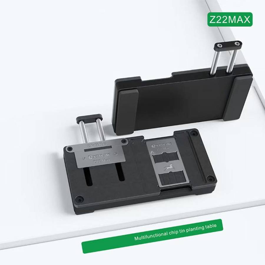 Mijing Z22MAX CPU Chip Tin Planting BGA Reballing Stencil Platform For iPhone 11-17 Pro Max / And...