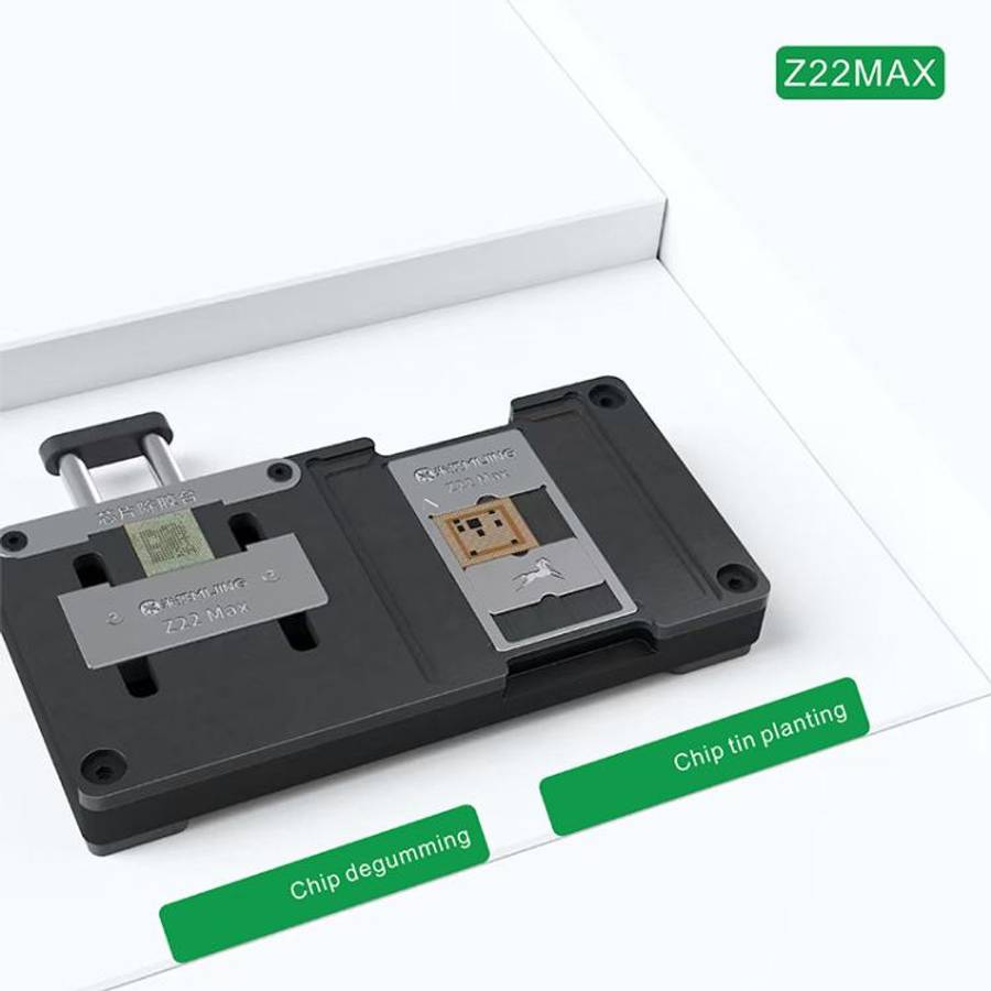 Mijing Z22MAX CPU Chip Tin Planting BGA Reballing Stencil Platform For iPhone 11-17 Pro Max / And...