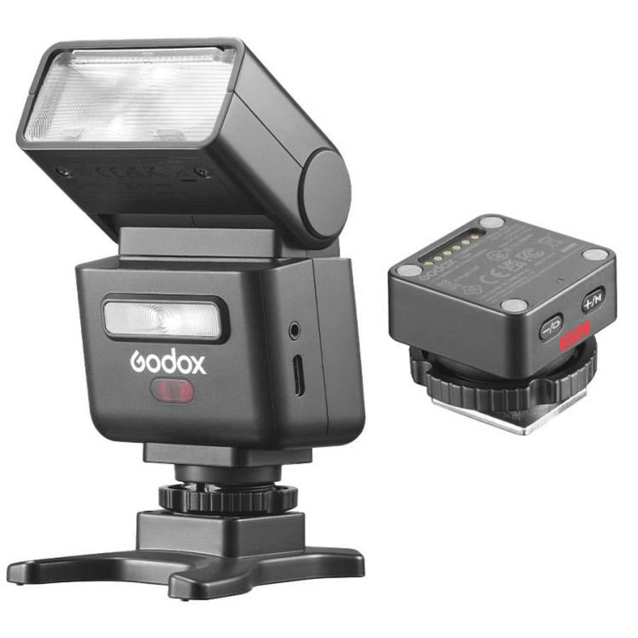 Godox iT32 iFlash Camera Flash & X5 TTL Wireless Flash Trigger, For Canon, For Nikon, For Sony, F...