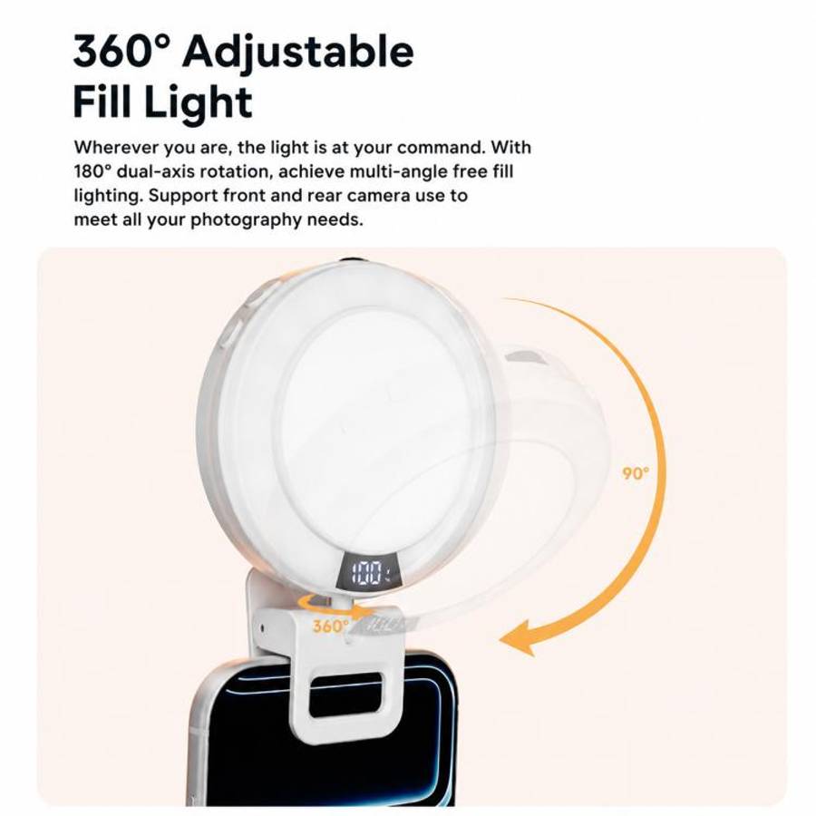 Live Streaming Photography 3 Color Temperatures RGB Fill Light
