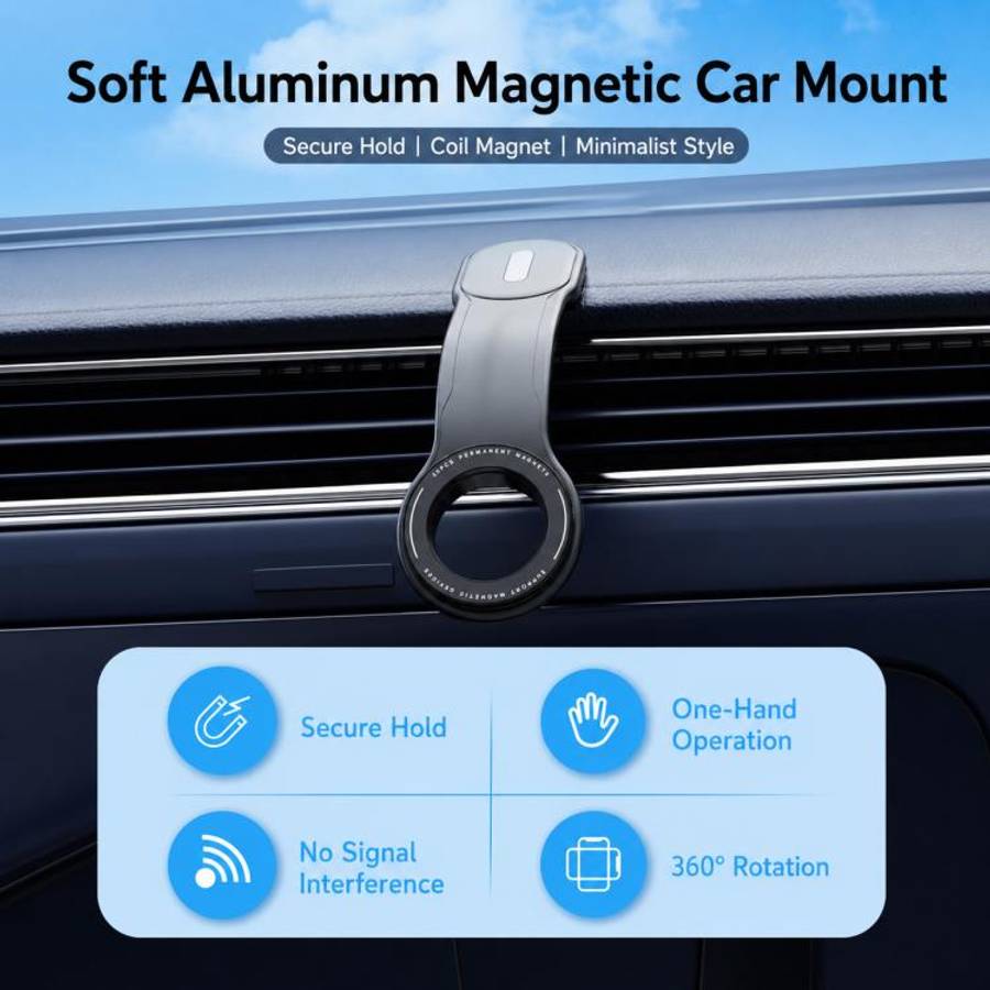 CZ-19 Bendable Magnetic Car Dashboard Phone Mount