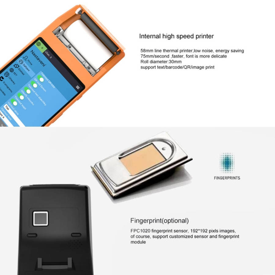 PDA-5501 Multi-function 5.5 inch IPS Screen IP65 Protection All-in-one Intelligent Terminal, Buil...