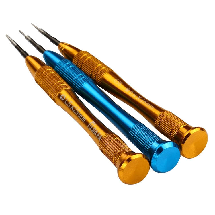 tlye 658 3 in 1 Pentagonal Precision Metal Screwdriver, Overall Length: 12.5cm, 3 in 1