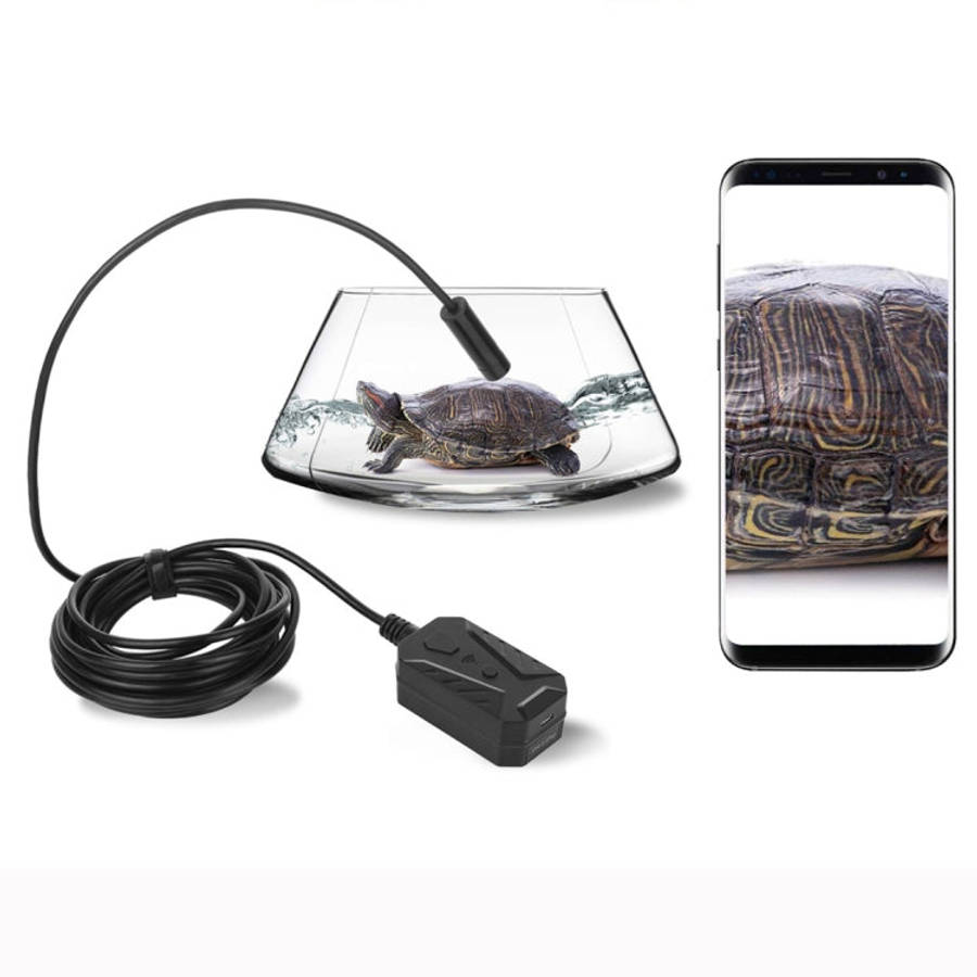 F230 IP68 Waterproof Autofocus WIFI Endoscope Inspection Camera, Length: 10m, Lens Diameter: 14mm...