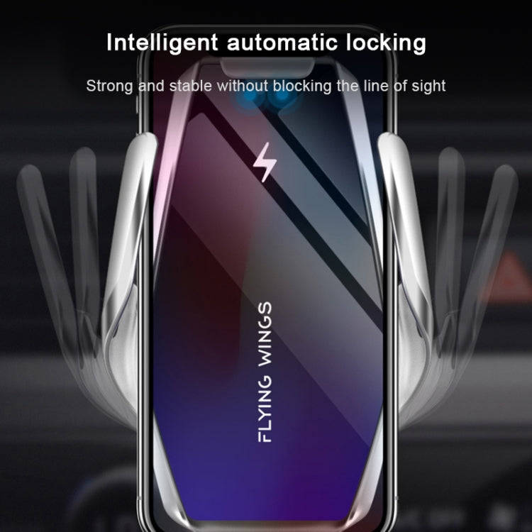 S7 15W QI 360 Degree Rotatable Infrared Induction Car Air Outlet Wireless Charging Mobile Phone H...