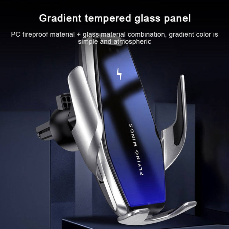 S7 15W QI 360 Degree Rotatable Infrared Induction Car Air Outlet Wireless Charging Mobile Phone H...