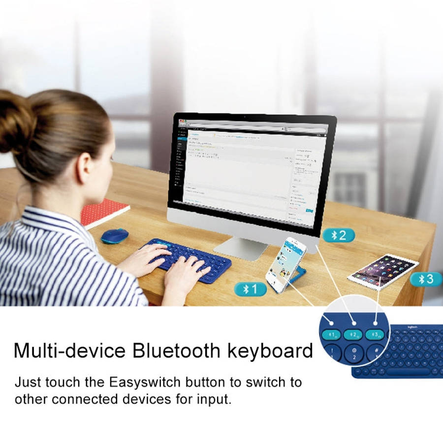 Logitech K380 Portable Multi-Device Wireless Bluetooth Keyboard, K380