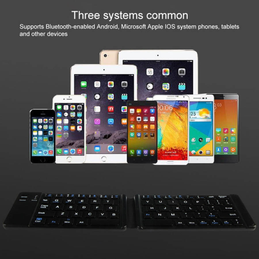 K018 USB Charging Foldable 67 Keys Bluetooth Wireless Keyboard